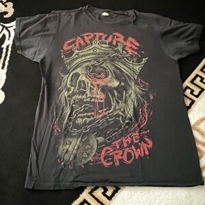 Vintage Used Capture the Crown band shirt size L